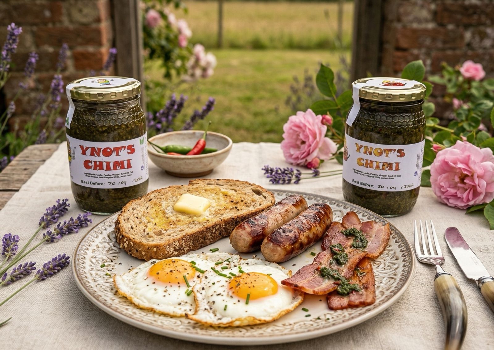 Ynot's Chimi on Breakfast